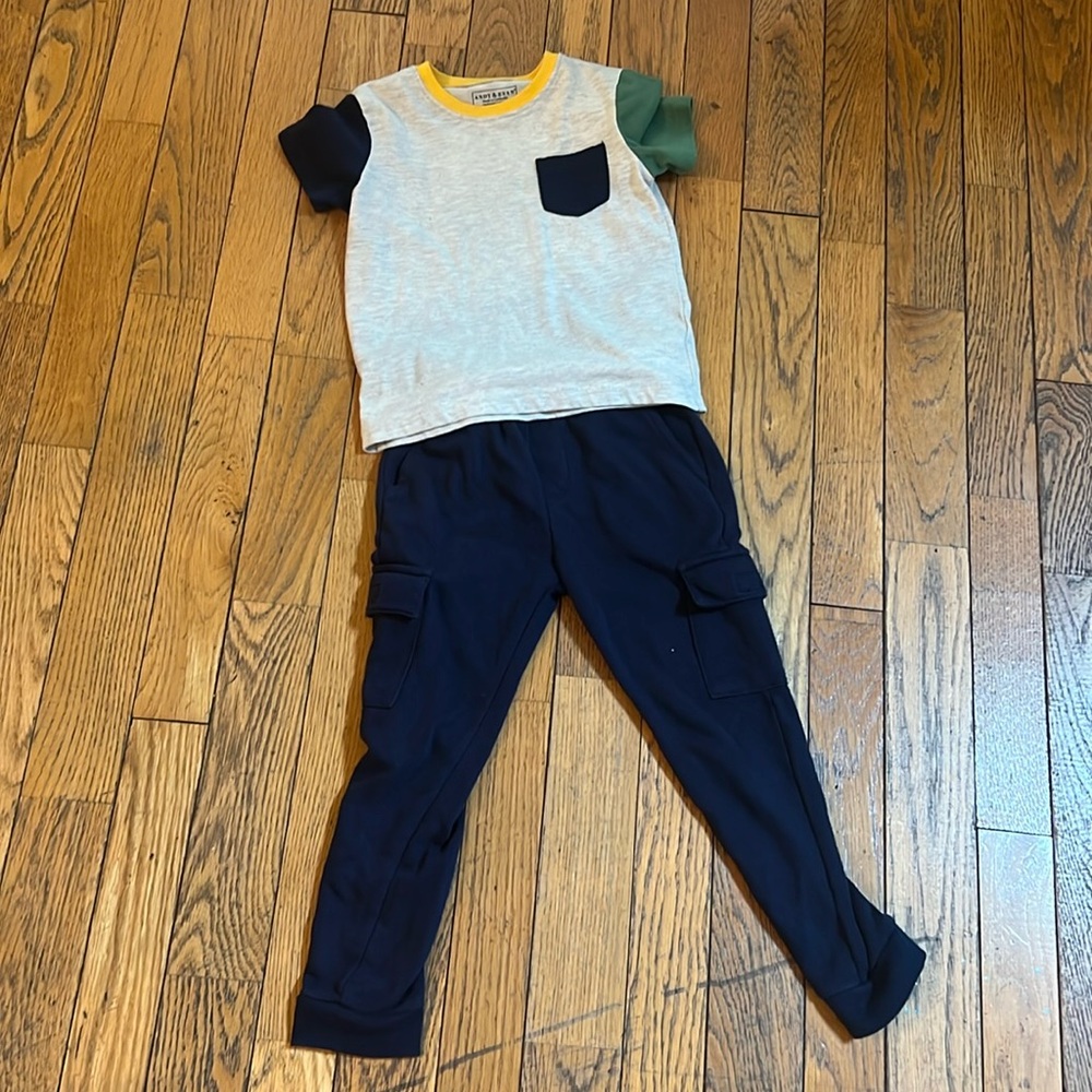 Andy & Evan two piece set size 5